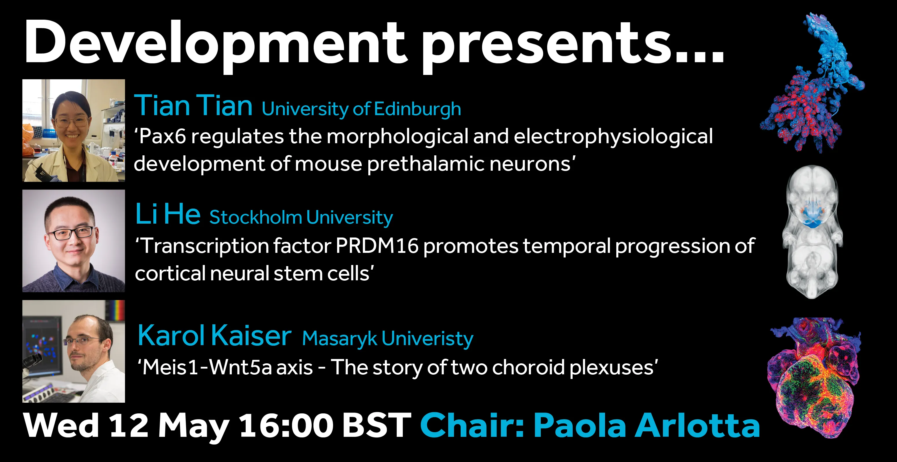 Development presents